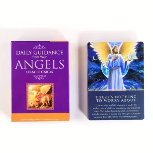 Daily guidance from your angels daily oracle deck, 44 card set and pdf guidebook