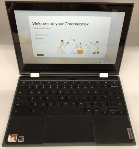 Lenovo 300e G2 AST (AMD) 2 in 1 Touch Chromebook 82CE 4GB 32GB B grade