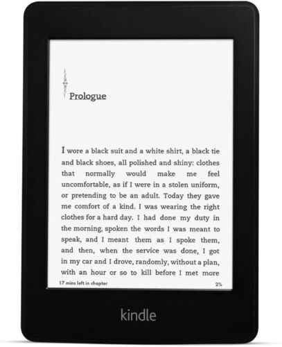 Amazon Kindle Paperwhite (6th Gen.) DP75SDI – 2GB – Wi-Fi – 6″ eReader – Black