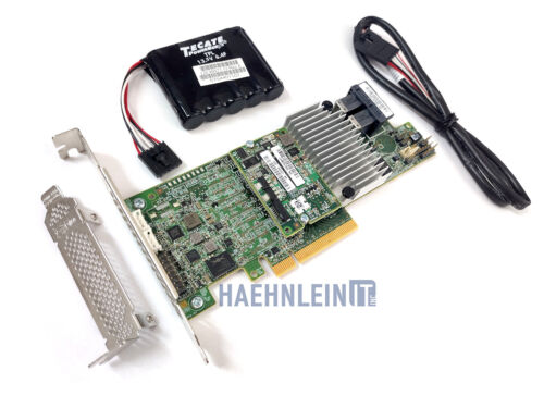 Broadcom LSI Megaraid 9361-8i 1GB PCIe x8 3.0 RAID Controller 12Gb BBU LSICVM02