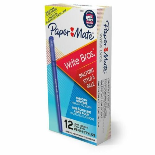 Paper Mate InkJoy Gel Pens Fast Dry Medium Point 0.7mm Black Red Blue  – 4 Count