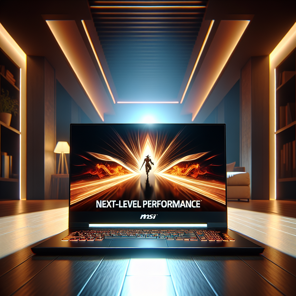 Experience Next-Level Performance with Windows 11 Home on the MSI Katana A17 AI Laptop