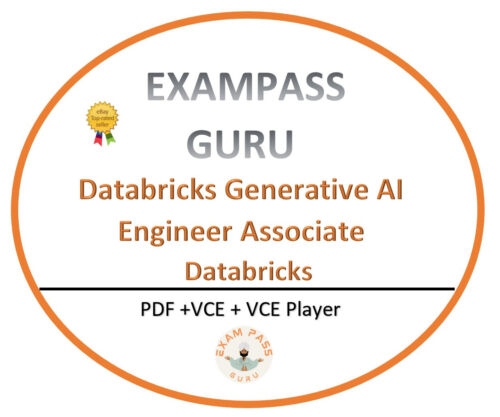 Databricks Generative AI Engineer Associate exam, VCE,PDF DECEMBER updated!45 QA