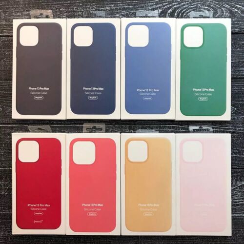 For iPhone 13mini 13Pro 13Pro Max New Original Silicone Phone Case with MagSafe