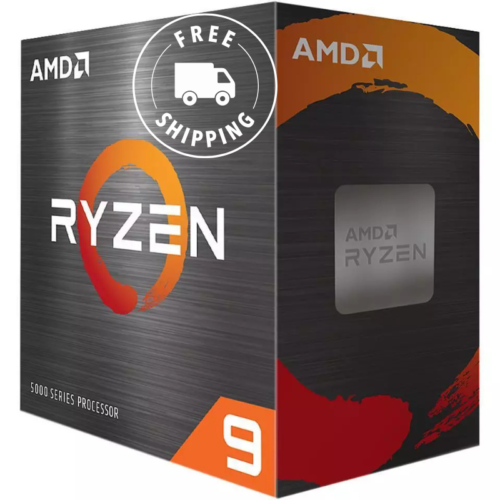 AMD Ryzen 9 5900X Desktop Processor (4.8GHz, 12 Cores, Socket AM4) Box -…