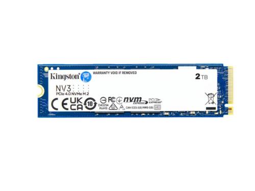 Kingston NV3 M.2 2280 2TB PCIe 4.0 x4 NVMe Internal Solid State Drive (SSD) SNV3