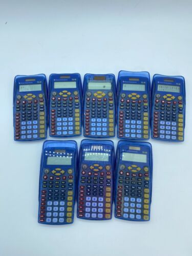 Lot Of 8 Texas Instruments TI-15 Explorer Elementary Calculator  3S05430#5