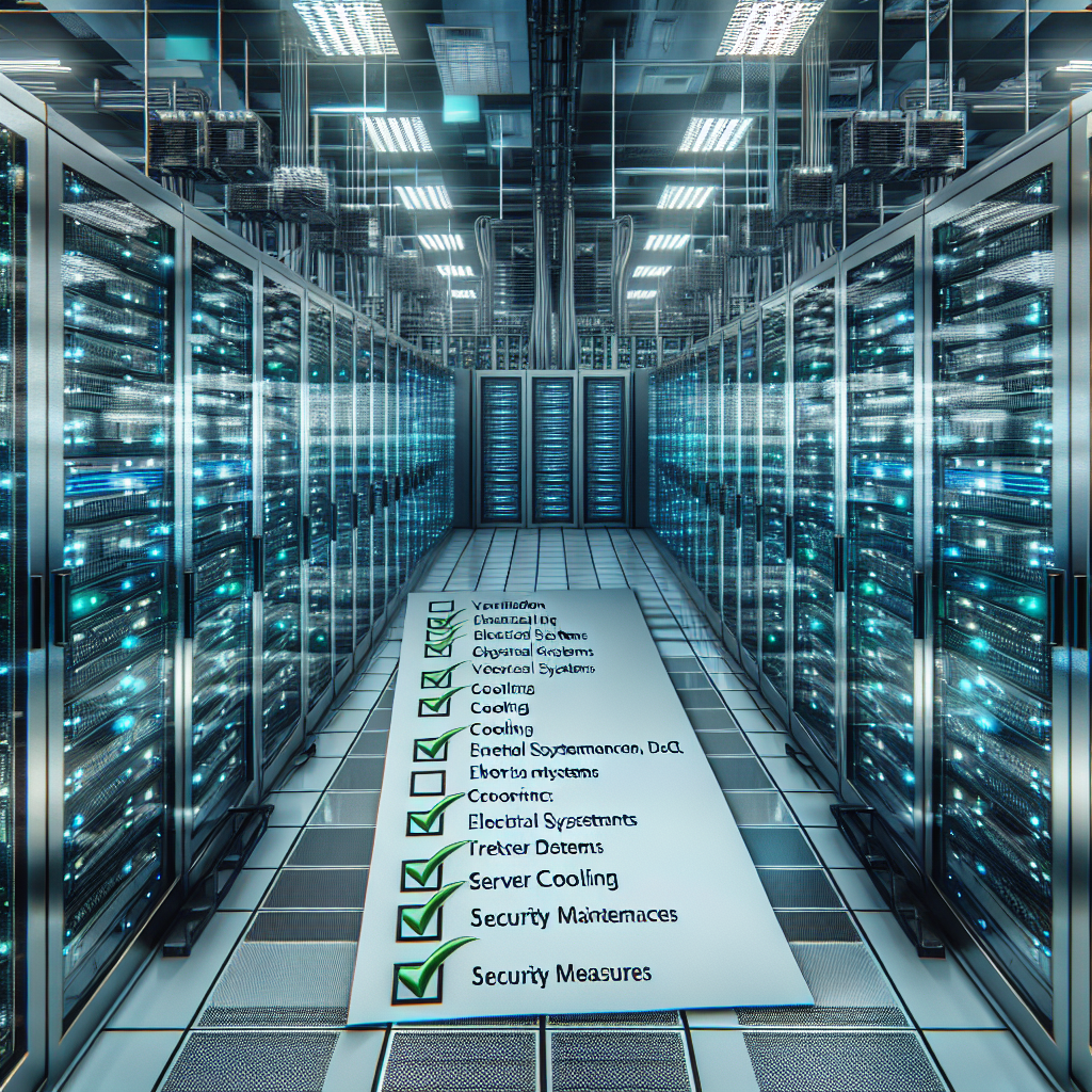 Data Center Inspection Checklist: Top Areas to Evaluate for Optimal Performance