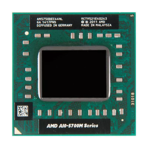 AMD A10-5750M CPU A10-Series Quad-Core 2.5GHz 4M Socket FS1 Processor