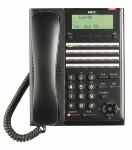 NEC DT400 Phone DTZ 12D 650002 Warranty SV8100 SV9100 Digital Business Black