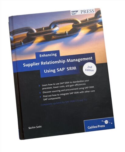 Enhancing Supplier Relationship Management Using SAP SRM 2nd Edition Hardcover