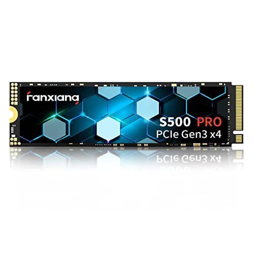 S500 Pro 2TB NVMe SSD M.2 PCIe Gen3x4 2280 Internal Solid State Drive, SLC Ca…