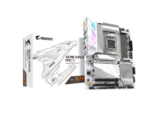 (Factory Refurbished) GIGABYTE X670E AORUS PRO X DDR5 AM5 AMD ATX Motherboard