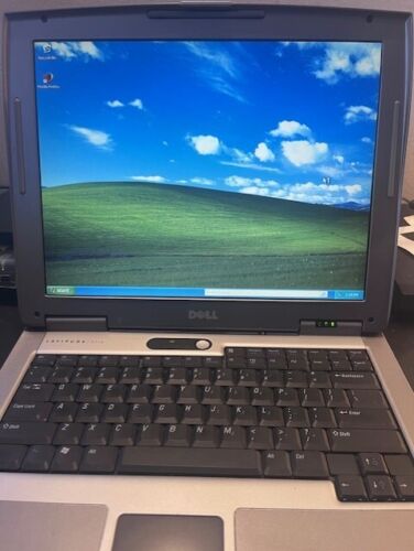 Dell Laptop Windows XP -Parallel port-9 pin Serial Port-RS232-WIFI- Battery