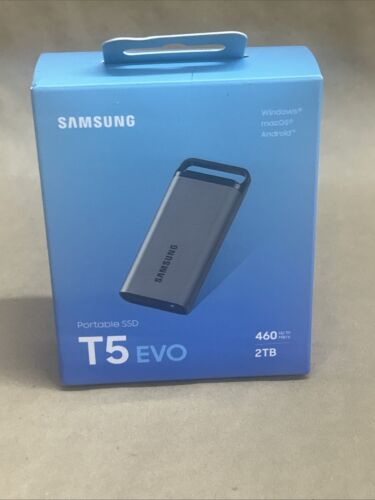 SAMSUNG T5 EVO – 2TB PORTABLE SSD (MU-PM2TOG/WW)