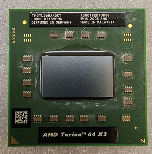 AMD Turion 64 X2 TL-56 1.8GHz Dual-Core (TMDTL56HAX5CT) Processor