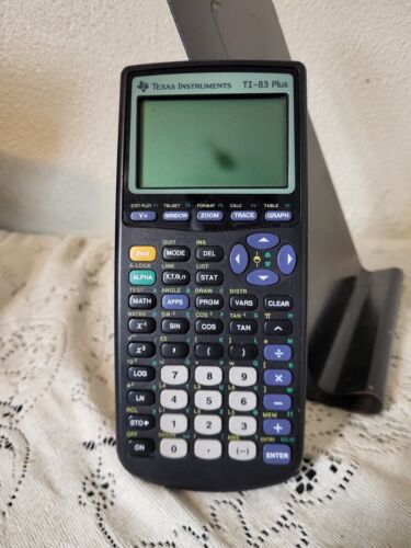 Texas Instruments ti-83 Plus Graphic Calculator Tested