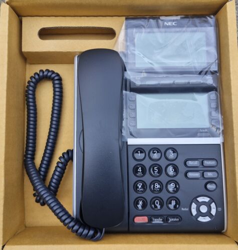 NEC DT800 Series ITZ-8LD-3 (BK) TEL Model: IZV(8LD)B-3(BK) TEL Telephone “New”