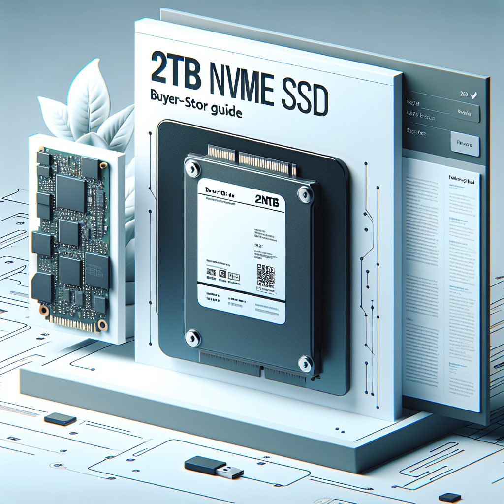 Maximize Your Storage Space with a 2TB NVMe SSD: A Buyer’s Guide