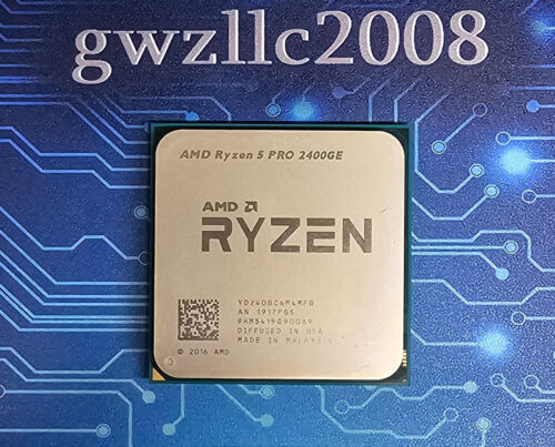 AMD RYZEN 5 PRO 2400GE 3.2GHz Quad-Core AM4 YD240BC6M4MFB CPU Processor