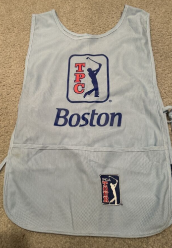 Caddie Bib TPC Boston Arnold Palmer Gil Hanse Dell Technologies Championship pga