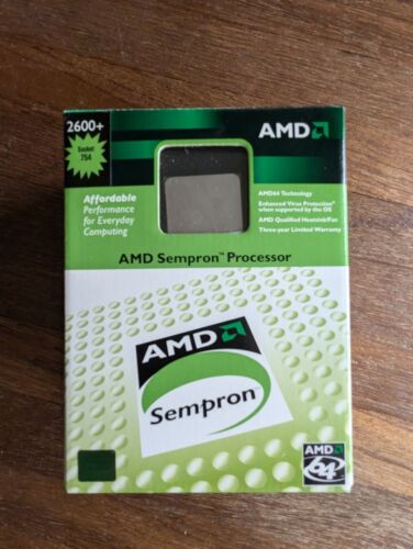 AMD Sempron 2600+ 1600 MHz 128KB Cache Socket 754 64Bit