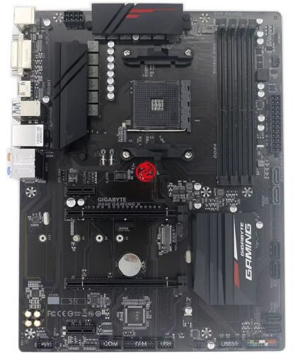 For Gigabyte B450 GAMING X Motherboard DDR4 AMD B450 Socket AM4 ATX Test Work