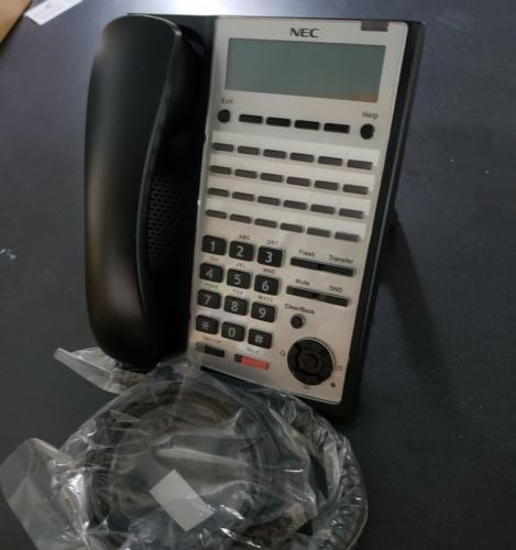 NEC SL1100 24 Button Full-Duplex IP Phone IP4WW-24TIXH-C-TEL 1100161 BE110278