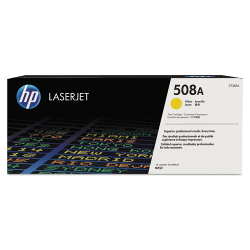 HP Inc. HP 508A (CF362A) Yellow Original LaserJet Toner Cartridge