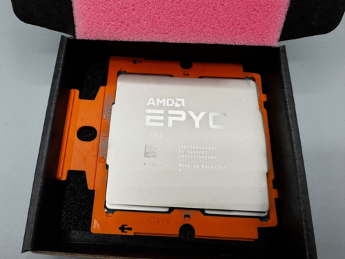 AMD EPYC 9124 Processor CPU 16-Core 3.0GHz~3.6GHz TDP-200W SP5 Dell locked