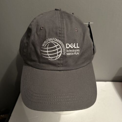 NEW Ahead Golf Hat Baseball Cap World Golf Championships Dell Technologies Strap