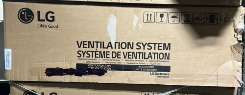 LG ARVU063ZEA2 Energy Recovery Ventilation System 10″ Duct New Please Read