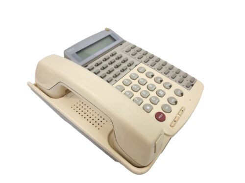 NEC Electra Pro Telephone ETW-16DD-2 Beige w/  Display, Speakerphone (730215)