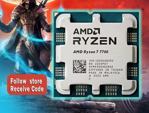 For AMD Ryzen 7 8-Core 16-Thread CPU Processor 5NM L3=32M Socket AM5 ,No Cooler