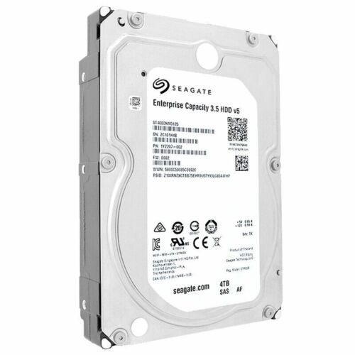 Seagate Exos Hdd 4Tb 3.5” Sas 4000Gb Data Center St4000Nm0125 Internal Server