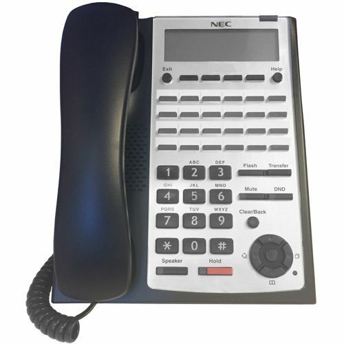 NEC 1100161 IP4WW-24TIXH-C-TEL (BK) A-Stock SL1100 IP VoIP Phone 90 Day WARRANTY