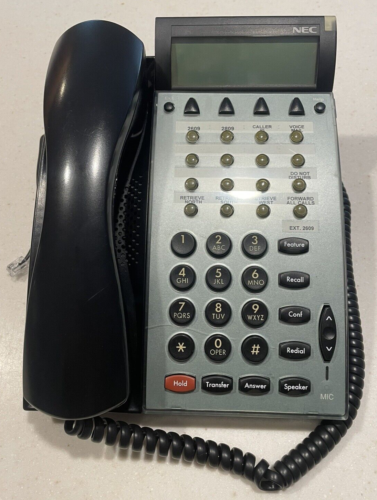 NEC PHONE DTU-16D-2 (BK) TEL 770032 TECHNICIAN TESTED PERFECT 1 YEAR WARRANTY !!