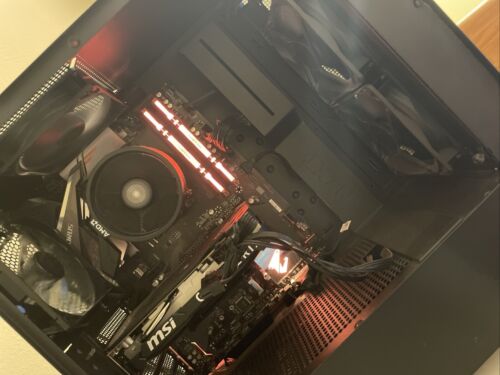 Gaming Pc ,Rtx 4060 And Amd Ryzen 5 2600x 6 Core Processor And B450 Motherboard