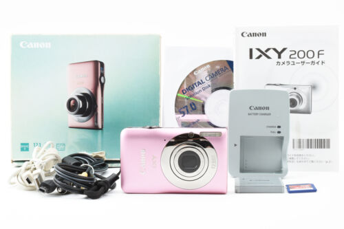 Canon IXY 200F PowerShot DIGITAL ELPH IXUS 105 Pink JAPAN [Exc+++] #2250305A