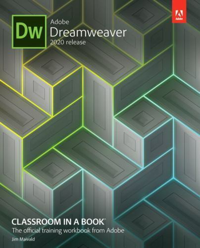 Adobe Dreamweaver Classroom in a Book (2020 release) – Paperback – VERY GOOD