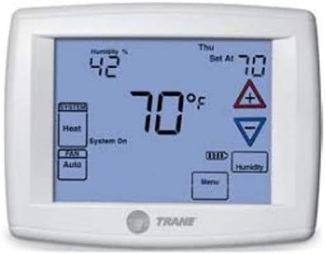 Trane Multi-Stage Thermostat 7-Day Programmable Touchscreen Thermostat TCONT303AS42DA