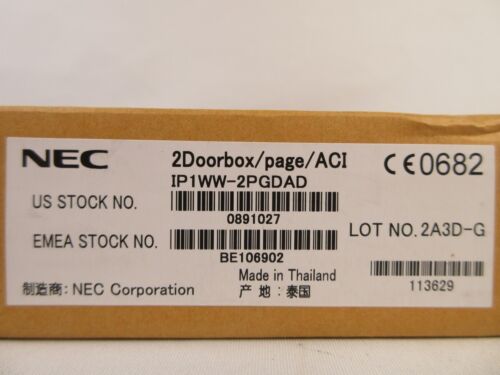 NEC IP1WW-2PGDAD 2Doorbox / page /ACI.