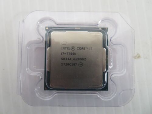 INTEL Core i7-7700K Kaby Lake Quad-Core 4.2 GHz LGA 1151 91W Processor SR33A