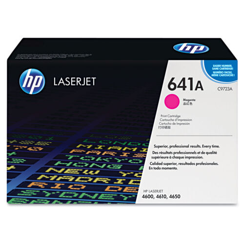 HP Inc. HP 641A (C9723A) Magenta Original LaserJet Toner Cartridge