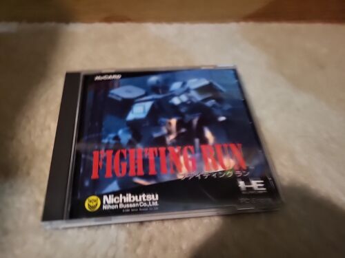 FIGHTING RUN ✹ PC ENGINE GAME TURBO GRAFX 16 Turbografx ✹ JAPAN Complete