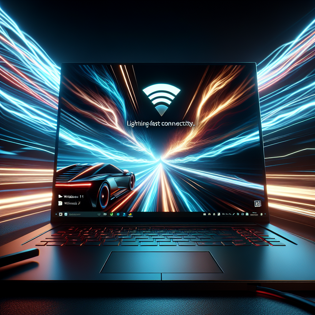 Experience Lightning-fast Connectivity with WiFi Ready Windows 11 Home on the MSI Katana A17 AI Gaming Laptop