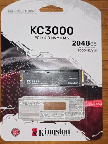 Kingston KC3000 M.2 2280 2TB PCI-Express 4.0 x4 3D TLC SSDSKC3000D/2048G