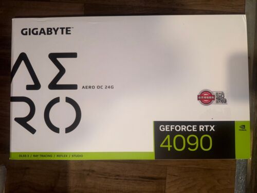 (For Parts) Gigabyte RTX 4090 AERO OC 24G GPU (No Core & VRAM) **As IS** Mint