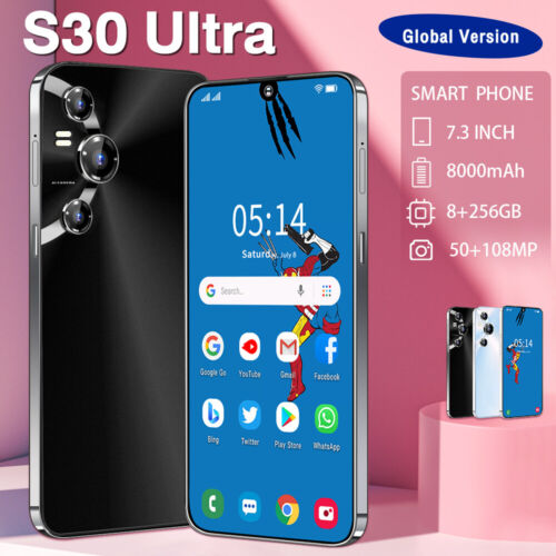 New Unlocked Huawei P30 Lite 4/6+128GB 6.15-inch 3340mAh Smartphone New Sealed