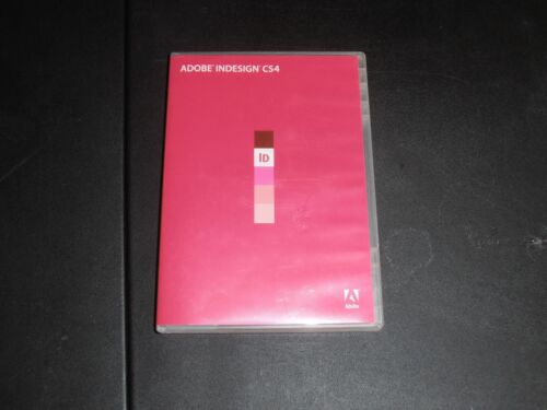 Adobe Indesign CS4 (Mac, 2008) serial number included.